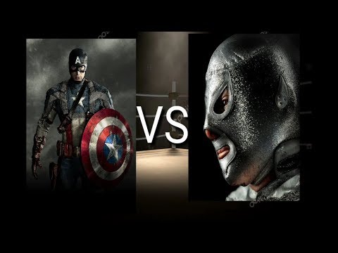 El Santo vs Capitán America!!