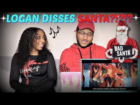 Logan Paul - "SANTA DISS TRACK" (Official Music Video) REACTION!!!