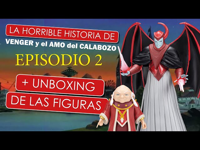 Vídeo relacionado con Hasbro Set 2 Figuras Dragones y Mazmorras Venger y Dungeon Master Serie Animada 80 - Colección Dragones y Mazmorras, Licencia Oficial,F66415L0