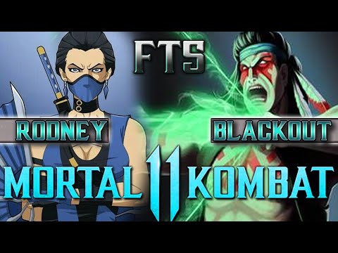 BLACKOUT VS RODNEY FT5 (SUPER SWEATY SET!) - MK11
