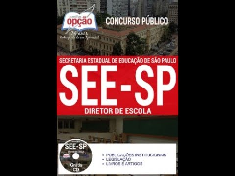 Comprar Apostila Concurso SEE SP 2017 Diretor de Escola PDF Download ou Impressa