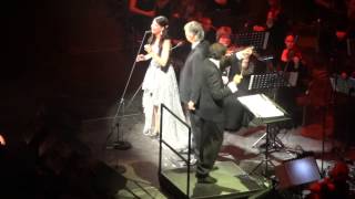 Andrea Bocelli & Saara Aalto - Can't Help Falling In Love - Hartwall Arena, Helsinki 25.1.2015