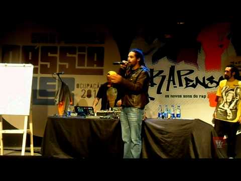 Batalha do Conhecimento & Calango Pensante - 1º e 2º Round - Mc Coé -RJ- vs. Mc Nauí -DF-