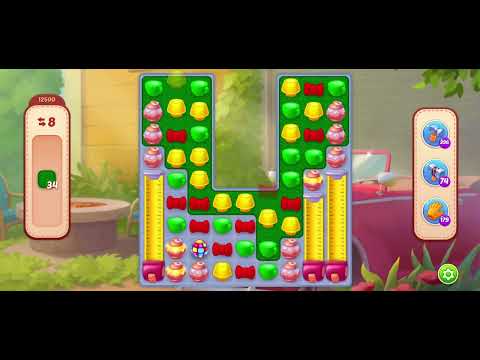 Homescapes Level 12500 夢幻家園 第12500關- No boosters