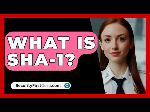 What Is SHA-1? - SecurityFirstCorp.com