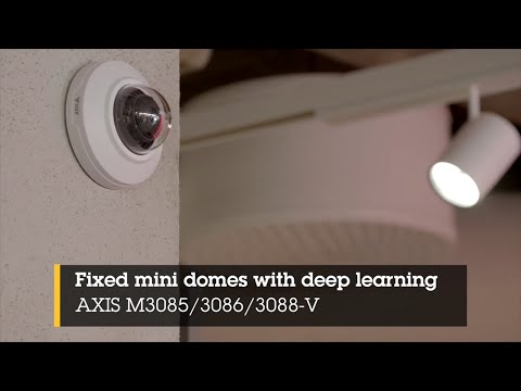AXIS M3088-V Dome Camera Fixed 8 MP mini dome with deep learning