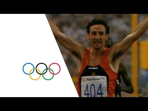 Athletics Gold for Carl Lewis & Fermín Cacho | Official Olympic Films