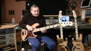 Adrian Maruszczyk and the 'Elwood4 TCS' Bass.