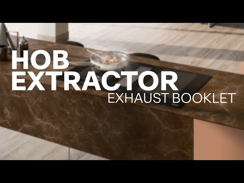 Franke Mythos 2gether Hob Extractors -  Installation - Exhaust Mode