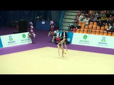 Emelianov Sofia, ball, Finland. Alina Cup 2016