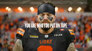 Game Trailer | CFL Week 10 BC Lions vs Hamilton | You Are Who You Put On Tape