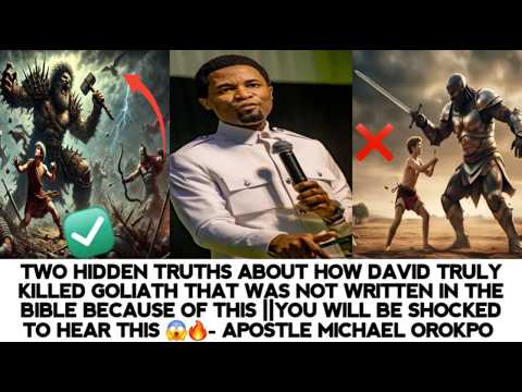 TWO HIDDEN TRUTHS ABOUT HOW DAVID TRULY KILLED GOLIATH THAT WAS NOT WRITTEN IN THE BIBLE -APST MIKE