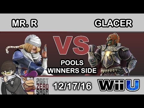 2GGT: ZeRo Saga - Mr. R (Sheik) Vs. 8BIT | Glacer (Ganondorf) Pools Winners - Smash Wii U