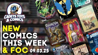 New Comic Book Day September 3rd, 2025 - Cadets Toys and Comics
