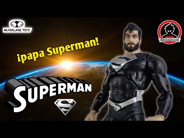 Vídeo relacionado con McFarlane TM15191 DC Multiverse 7" Animated Superman (Traje Negro) - Figura Coleccionable, Multicolor