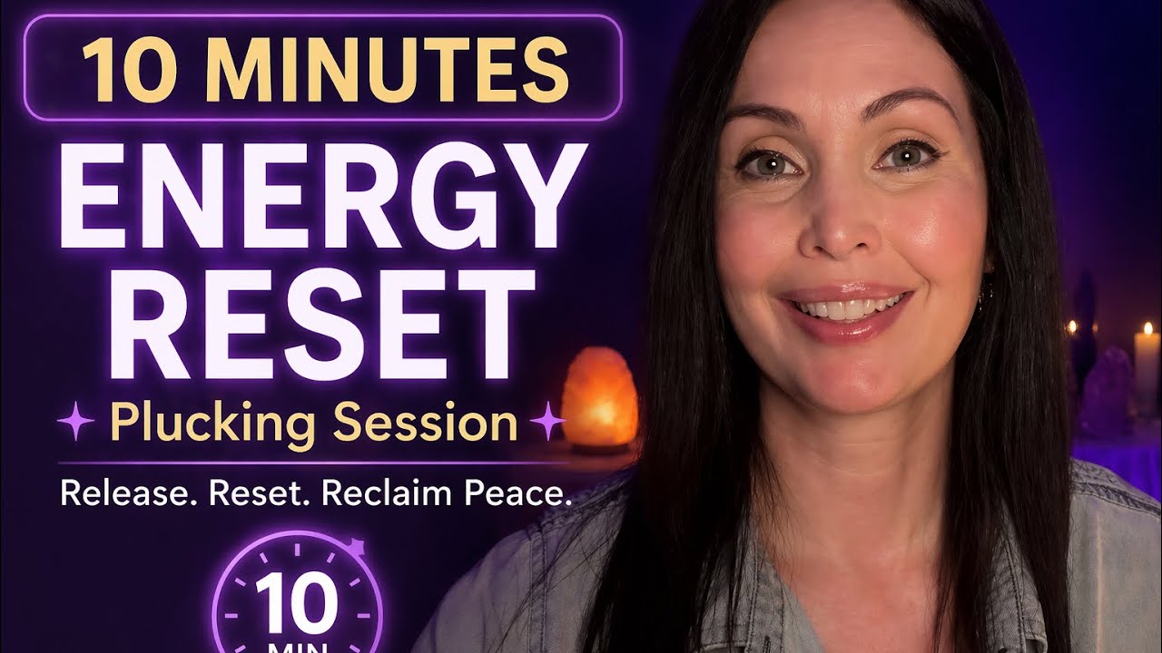 10 Minute Energy Reset ✨ Powerful Reiki Plucking Session (Feel It Instantly)