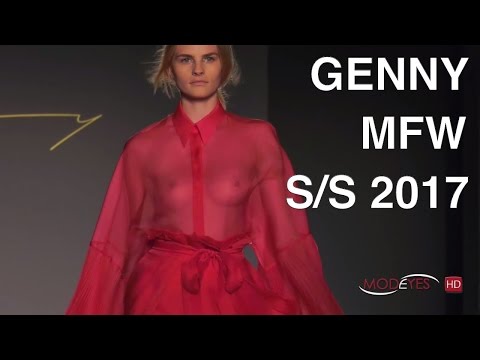 GENNY | SPRING SUMMER 2017 | BACKSTAGE + INTERVIEW + FASHION SHOW | Exclusive by Modeyes TV