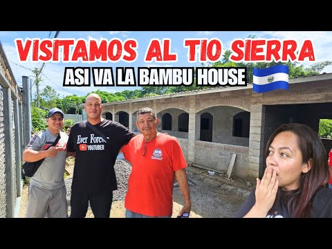 VISITAMOS A @ElTioSierra IMPRESIONANTE AVANCE DE LA BAMBU HOUSE 
