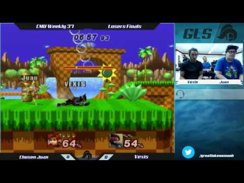 CMU Weekly 37 Losers Finals - Chosen Juan (Roy) vs. Vexis (Falco/Falcon)