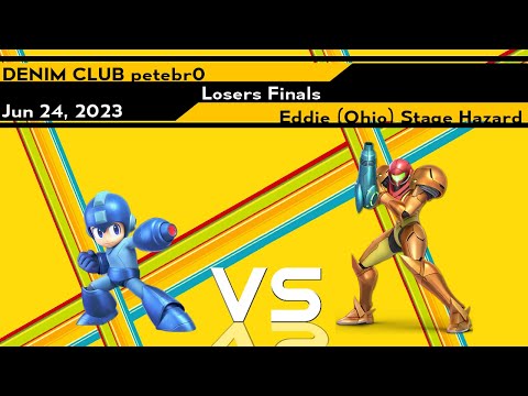 Xenoarcadian Losers Finals - petebr0 (Megaman) vs Stage Hazard (Samus) - Super Smash Bros Ultimate