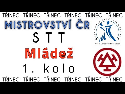 MČR VE STANDARDNÍCH TANCÍCH 2018 (4.03., Třinec) Mládež - 1. kolo