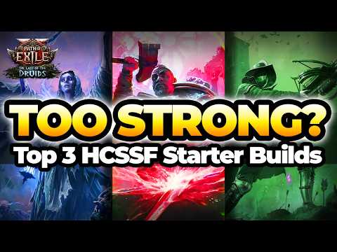 The 3 BEST HCSSF League Starter Builds For PoE 2 0.4 (Last of the Druids)