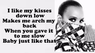 Kelly Rowland - Kisses Down Low (Lyrics On Screen) New Song 2013