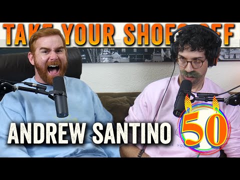 Andrew Santino (Whiskey Ginger & Bad Friends Podcast) on TYSO - 50th EPISODE!!