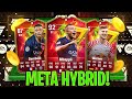 OVERPOWERED BEST POSSIBLE CHEAP 50K/100K/800K COIN META HYBRID (FC 24 SQUAD BUILDER) FC GOLAZO