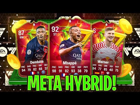 OVERPOWERED BEST POSSIBLE CHEAP 50K/100K/800K COIN META HYBRID (FC 24 SQUAD BUILDER) FC GOLAZO