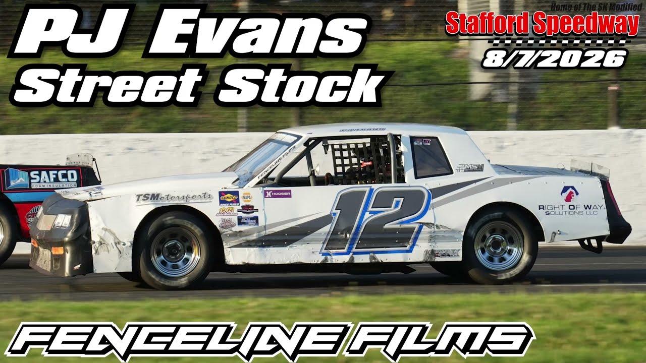 PJ Evans Street Stock at Stafford Speedway