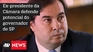 Rodrigo Maia vai coordenar campanha de João Doria