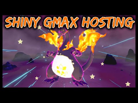 Shiny GMax Charizard Den Hosting | Pokemon Sword
