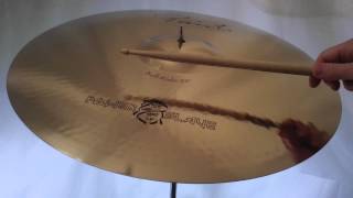Video thumbnail for Paiste Signature Reflector "Powerslave" Bell Ride 22" by Drum Center of Portsmouth