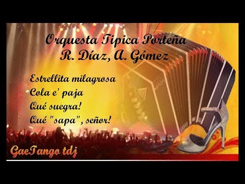 Tanda di tango  Orquesta Tipica Porteña  R. Díaz,  A. Gómez  1931