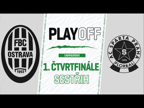 Sestřih zápasu 1. kolo; CE soutěž juniorů: FBC ČPP Ostrava - ACEMA SPARTA PRAHA UNYP