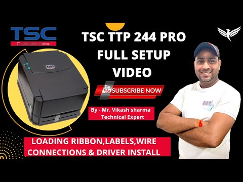 TSC 244 Pro Barcode Printer