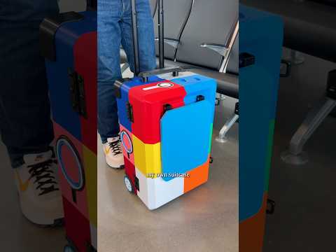 I 3D Printed my own suitcase