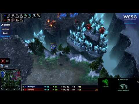 Półfinał WESG - ZvT - Nerchio vs Beastyq - bo5 - Starcraft 2 HD