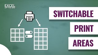 How to create switchable print areas in Excel | Excel Off The Grid