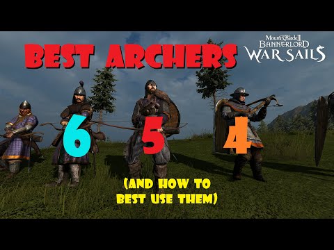 War Sails BEST Archers, UPDATED: We rank the top 10 archers/XBow and demonstrate their best use.