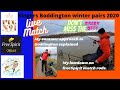 Ringers Boddington winter pairs 2020