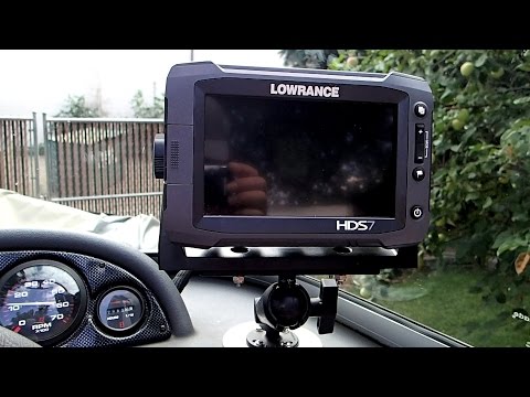 Lowrance Point 1 GPS Antenna/Compass Install in Lund Rebel XL
