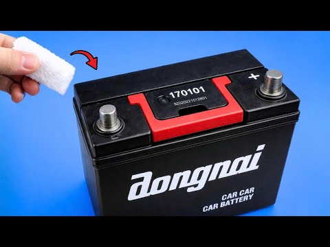 🔋 Battery Lasts Forever! 3 SMART Car Battery Restoration Tricks Few People Know! 😱
