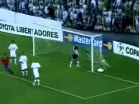 Santos 2x2 Nacional - Gol de Bicicleta de Eguren