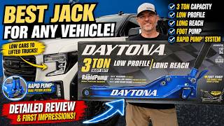 Best Floor Jack for Cars AND Trucks? Harbor Freight Daytona 3 Ton Review