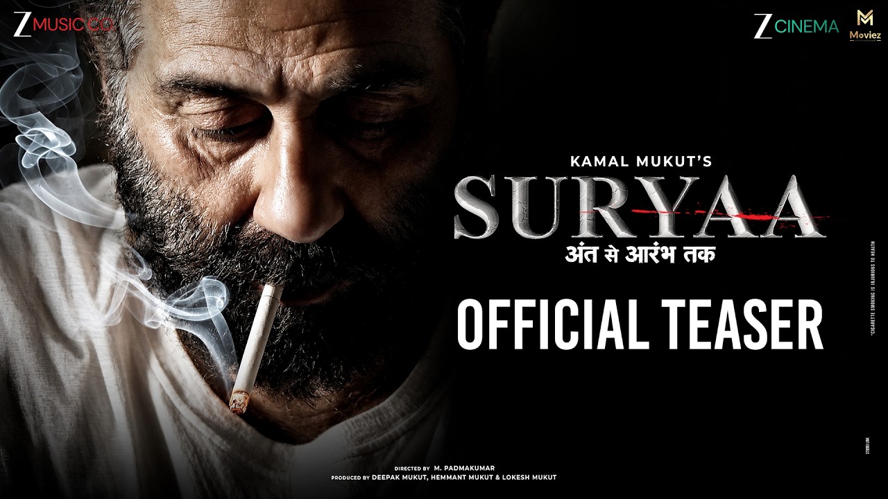SURYAA: Ant Se Aarambh Tak - Official Teaser | Sunny Deol, Ravi Kishan | M Padmakumar| 20th Nov 2026