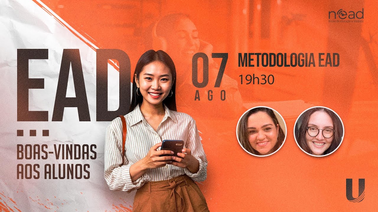 Boas-vindas aos alunos - Metodologia EAD | Agosto 2024