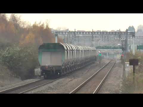 Freightliner Class 66 no: 66587 @ Caldicot {6V54} 23/11/2021.