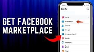 How To Get Facebook Marketplace 2024 | Access Facebook Marketplace (FULL GUIDE)